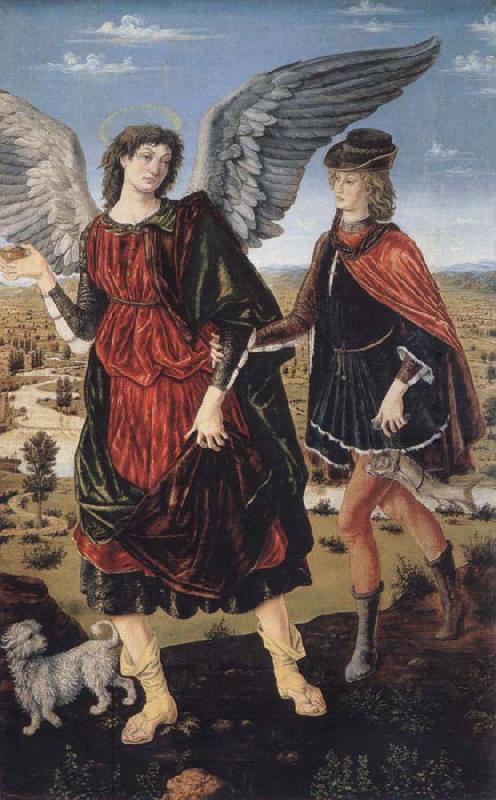 unknow artist Tobias and the angel